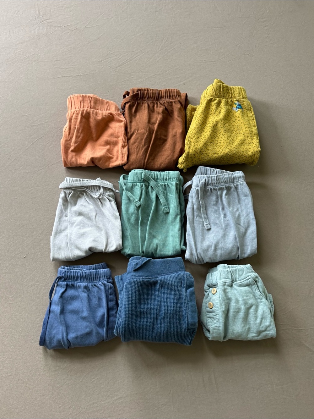 Toddler Cotton Pull On Pants Bundle